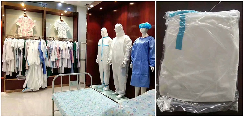 js金沙医纺防护服